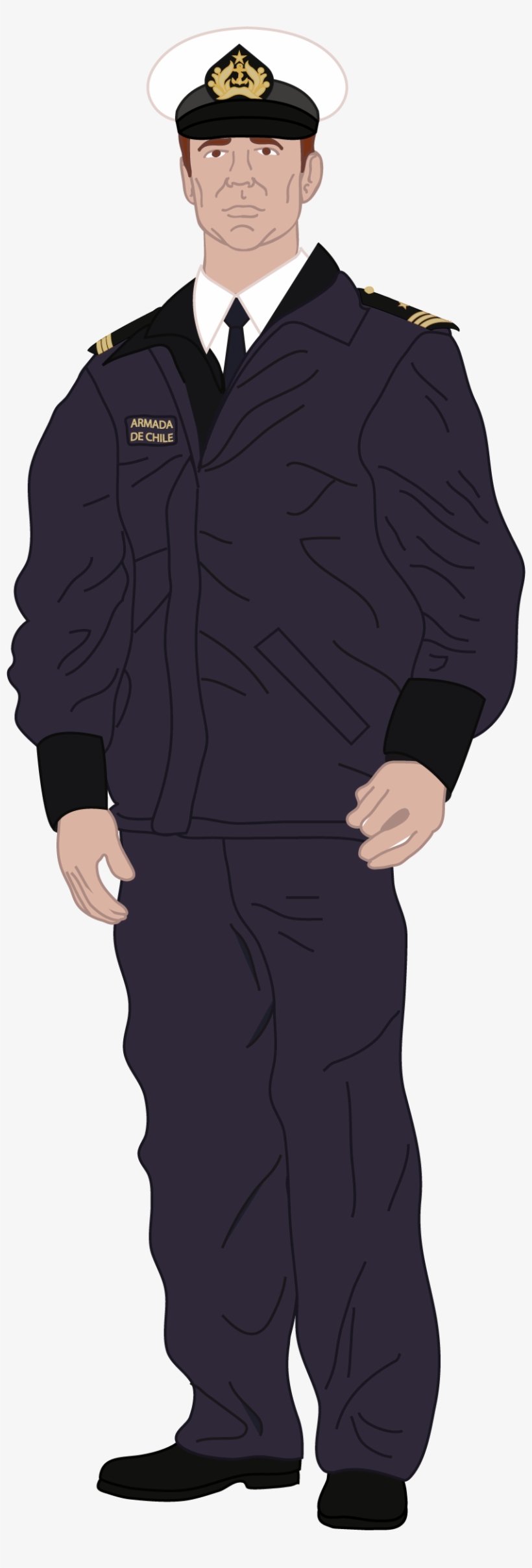 Chilean Navy Suits Male N°14, transparent png #5964042