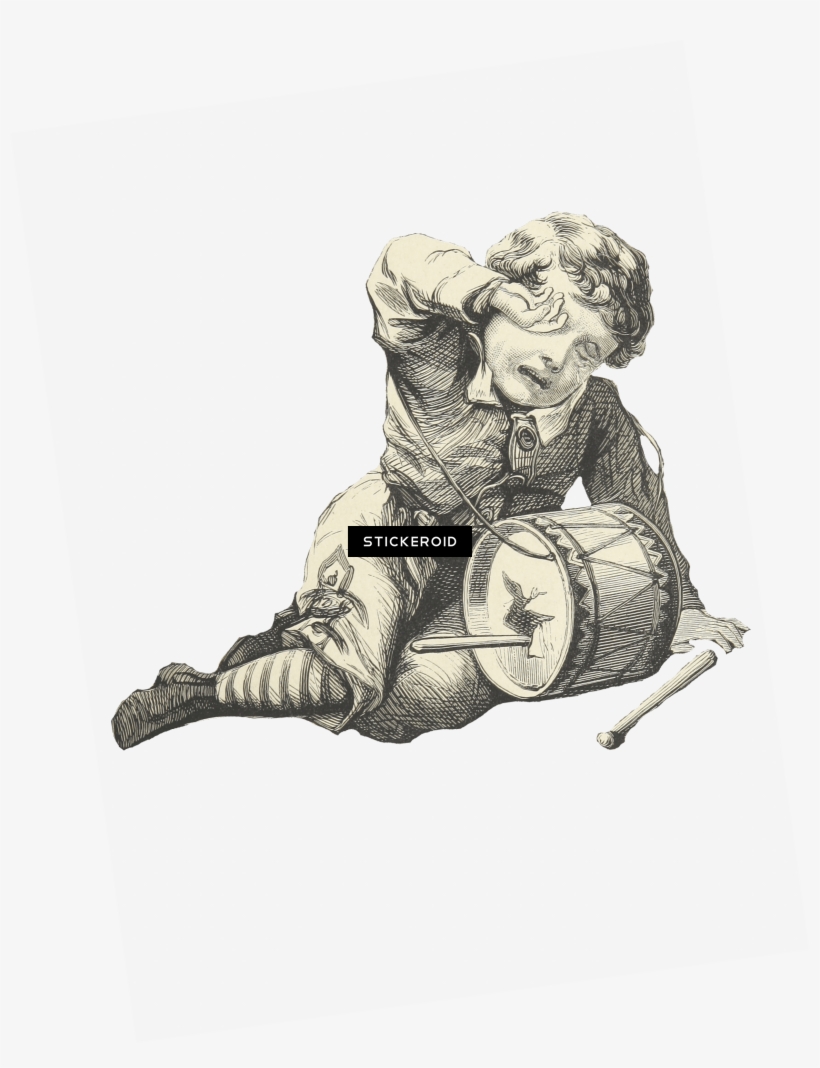 Vintage Victorian Drummer - Victorian Era, transparent png #5964565