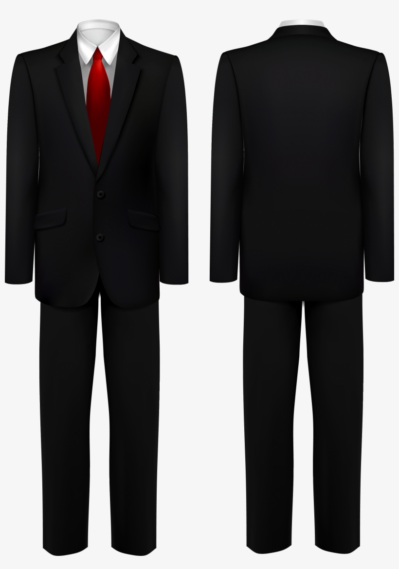 Gentleman Vector Tuxedo Suit Image Library Stock - Traje Formal Hombre Vector, transparent png #5964679