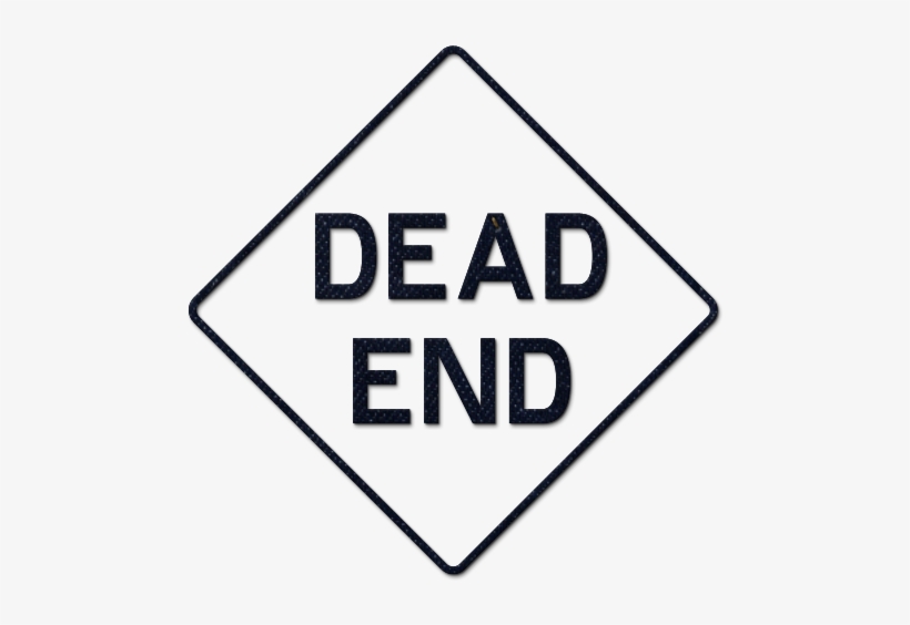 Mysitemyway - Com - Dead End Sign, transparent png #5964967