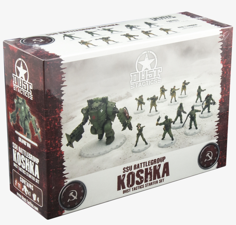 Ssu Battlegroup Koshka Starter Set - Dust Tactics - Ssu: Ssu Battlegroup Koshka Starter, transparent png #5965035