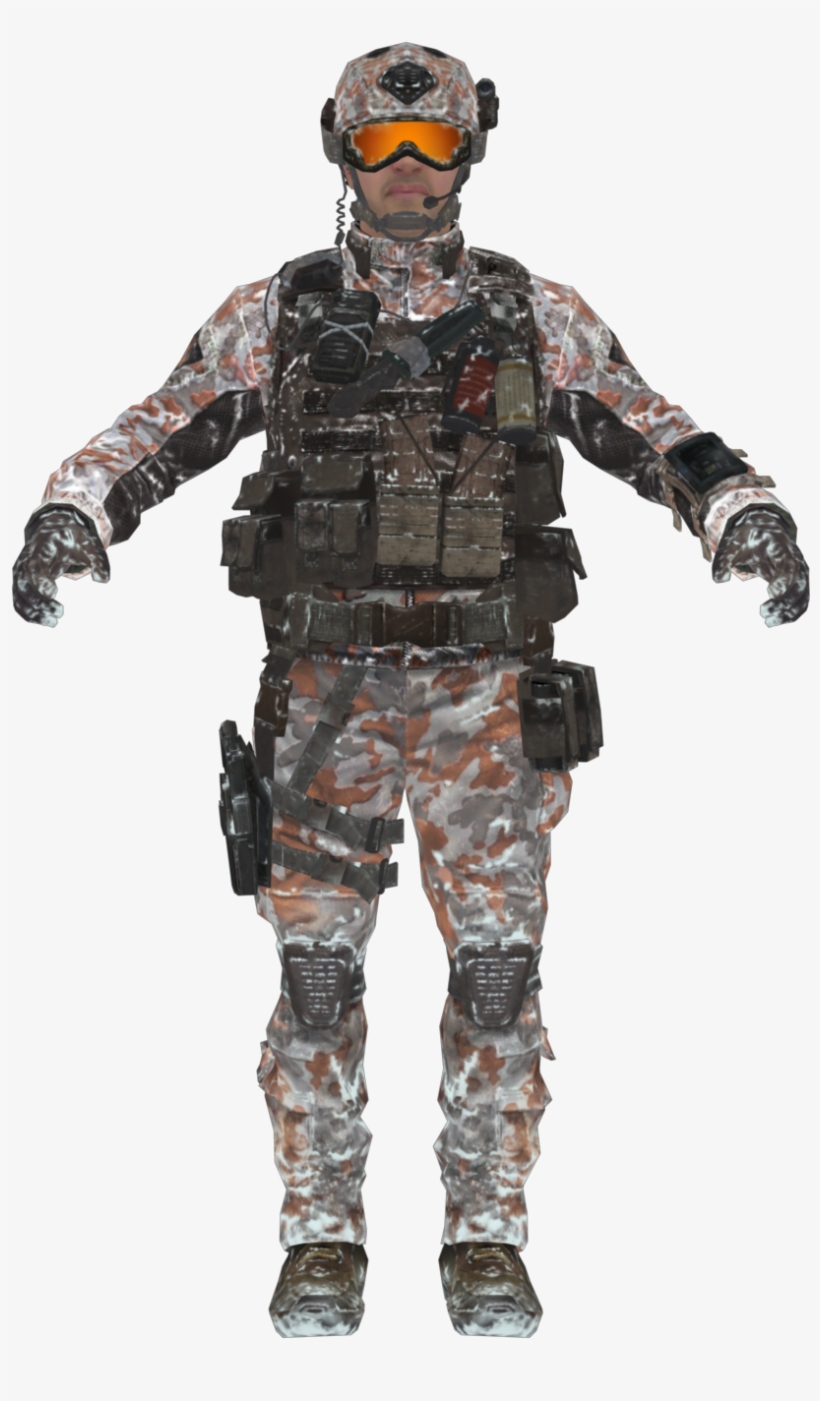 Merc Assault Snow Model Boii - Call Of Duty Black Ops 2 Sniper Models, transparent png #5966333