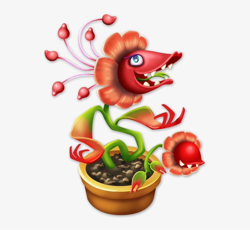 Spooky Plant - Plants, transparent png #5966567