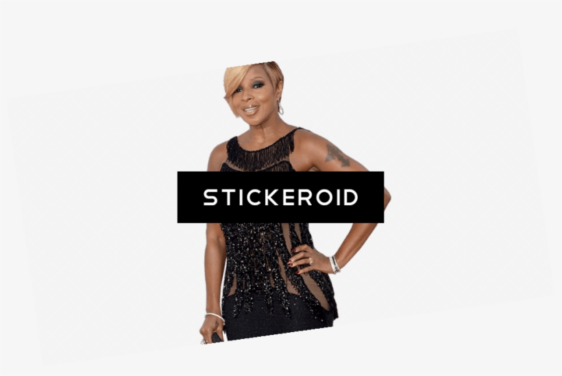 Mary J Blige站立 - Girl, transparent png #5966569