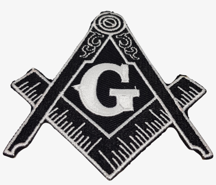 Freemason Square And Compass Patch - Freemasonry, transparent png #5967229