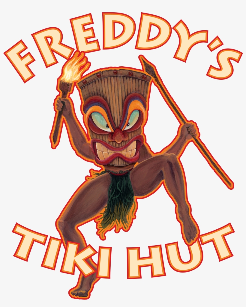 Freddy's Tiki Hut - Cartoon, transparent png #5967684