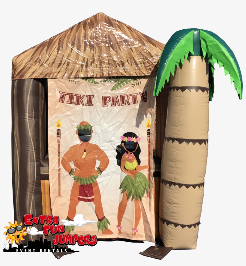 This Awesome Portable Tiki Bar Hut Inflatable Is Perfect - Illustration, transparent png #5967737