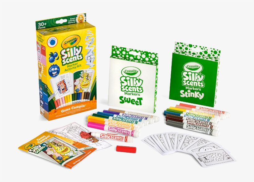 Stinky And Sweet Scents Now Available Stinky And Sweet - Crayola - Silly Scents Mini Inspiration Art Case, transparent png #5968384