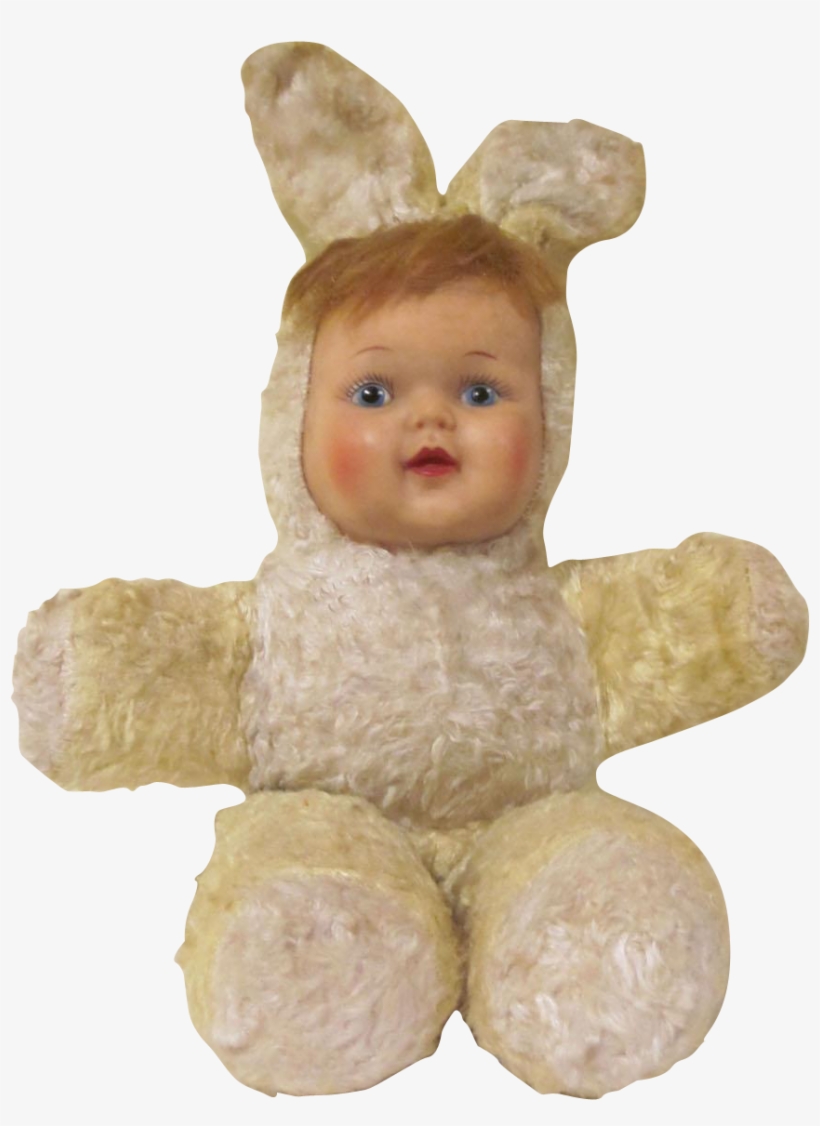 old stuffed rabbit