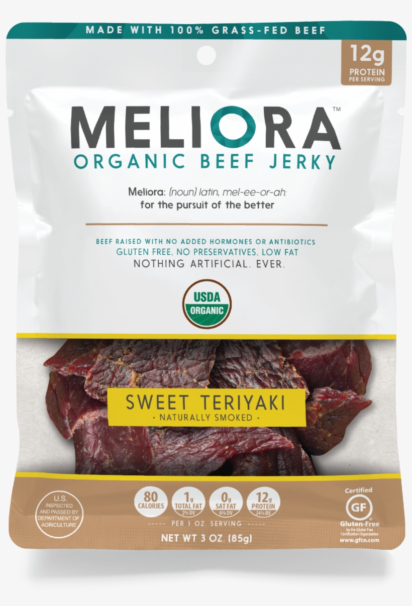 Meliora Teriyaki 2x D0accbf8 913f 4e78 A772 4d38392bfd02 - Original Beef Jerky Gluten Free No Preservatives, transparent png #5968628