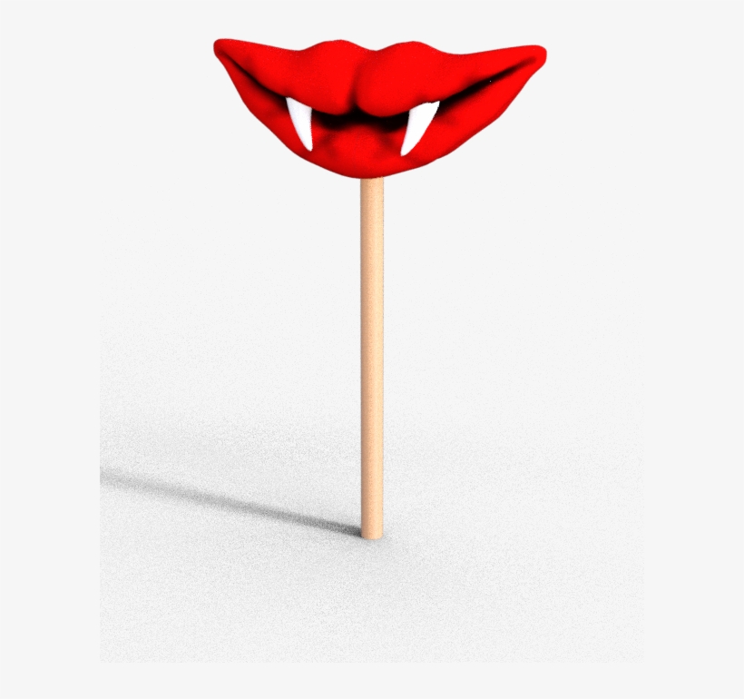 Vampire Lips Candy - Vampire, transparent png #5970596