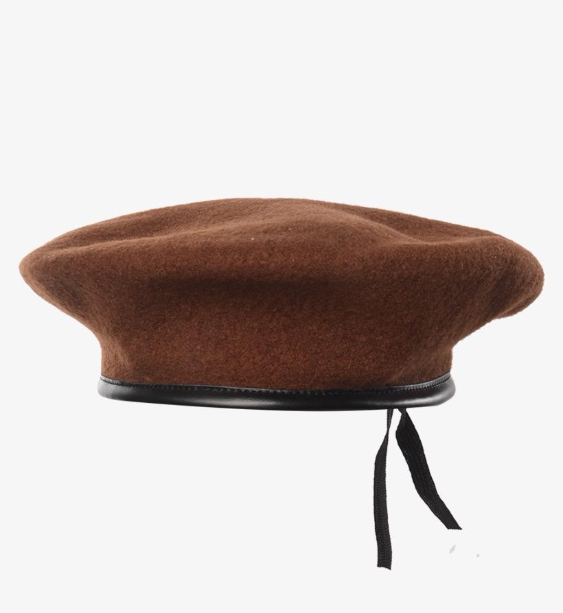Adjustable Military Beret, Adjustable Military Beret - Suede, transparent png #5971358