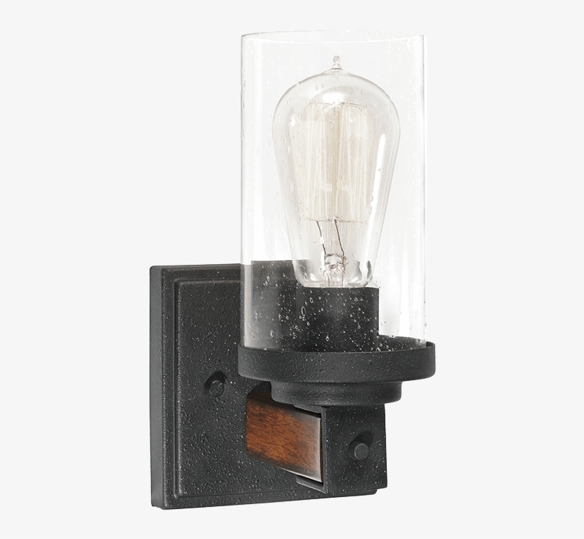 Barrington 1 Light Wall Sconce Distressed Black - Kichler Exclusives Barrington 1-light Wall Sconce,, transparent png #5971786