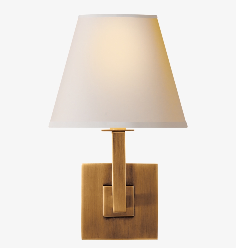 Architectural Wall Sconce In Hand-rubbed Antique - Visual Comfort S20bs-np Studio Architectural 1 Light, transparent png #5971839