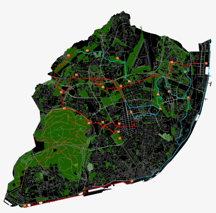 Figure 2 - - Plano Verde De Lisboa, transparent png #5973353