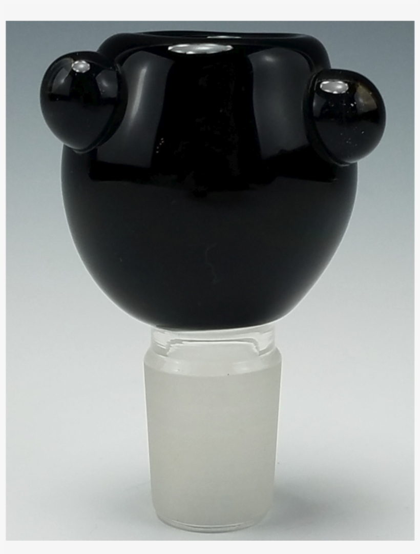 18mm Black Glass On Glass Bowl Replacement For Bongs - Ceramic, transparent png #5973461