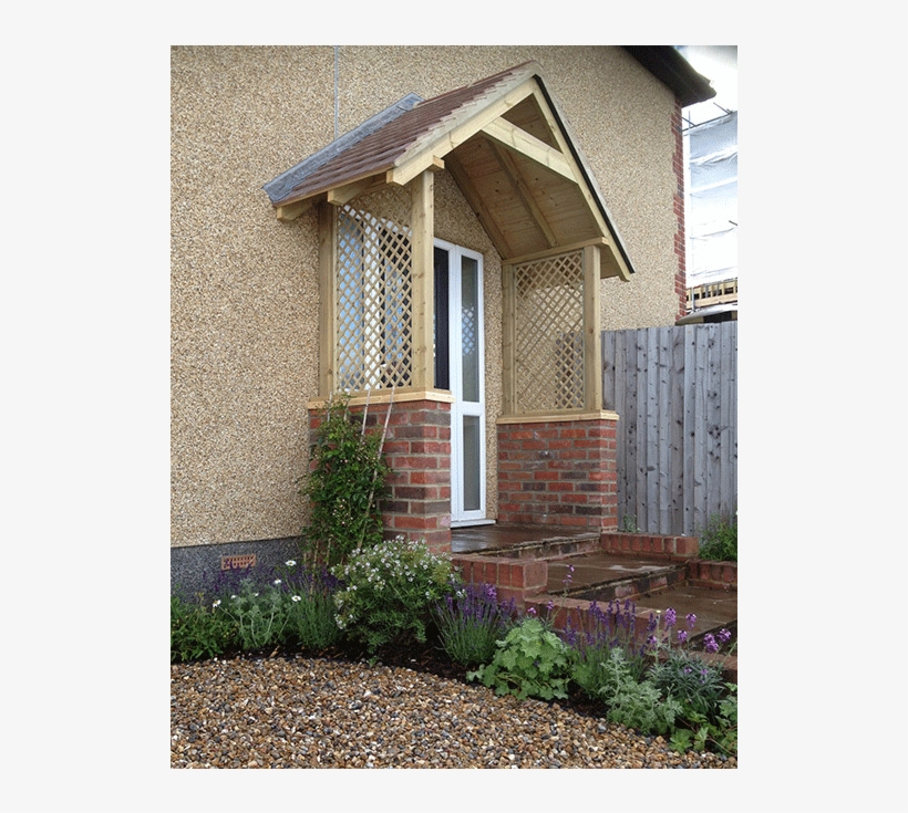 Porch And Fencing, Sutton - Cottage, transparent png #5973742