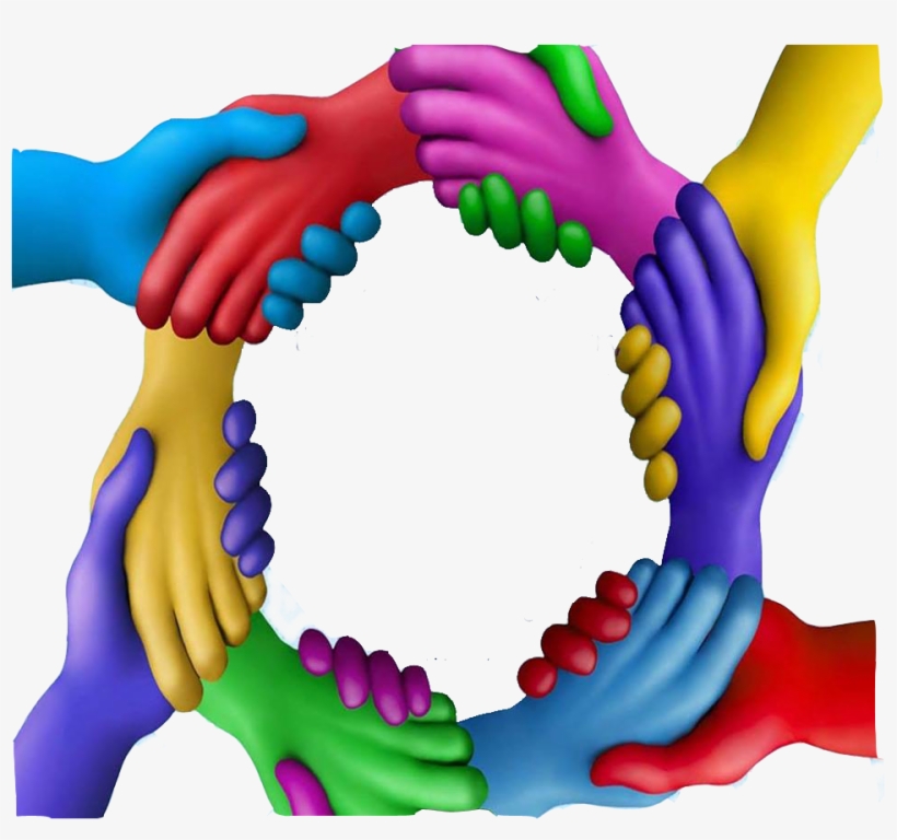 Unify Under The Common Belief In A Higher Power - Hands Together Logo Png, transparent png #5973846