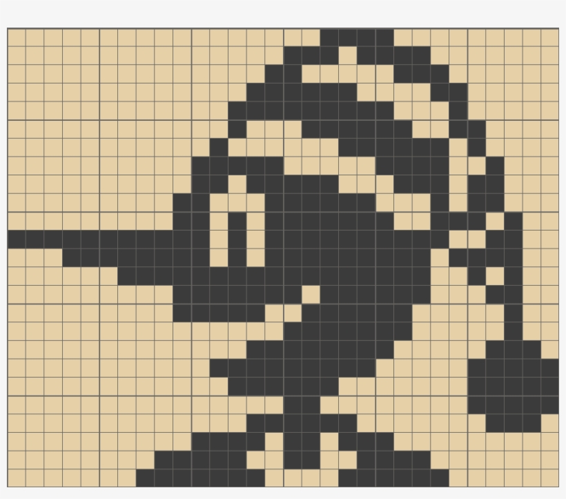 Solution For Original Crossme Level - Monochrome, transparent png #5974233