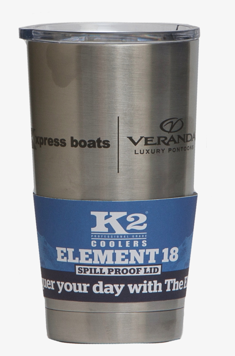 Element 18 Stainless Steel Cooler Cup - Cylinder, transparent png #5974295