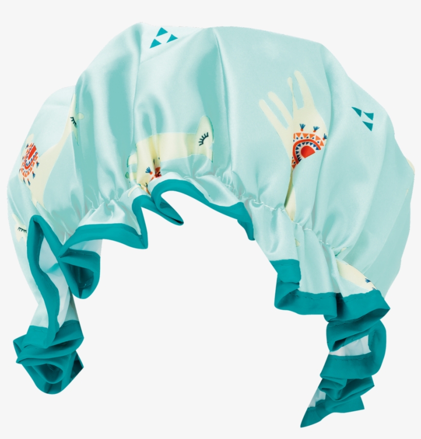 Danielle Creations Llama Print Shower Cap, transparent png #5974882
