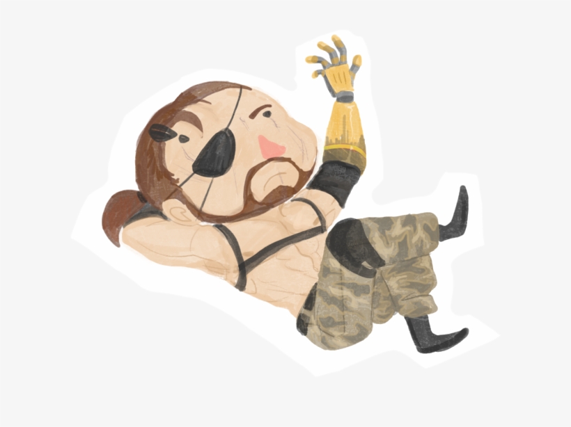 Metal Gear Solid V Fan Art - Stuffed Toy, transparent png #5975022