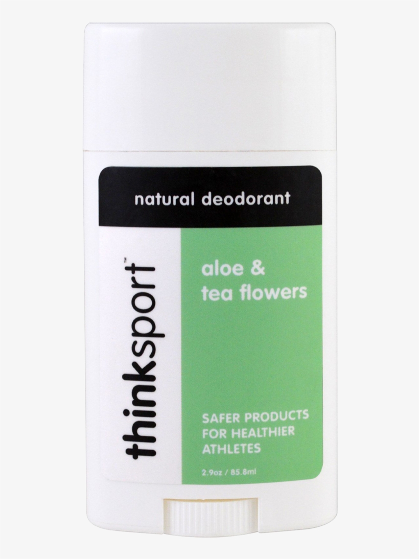 Thinksport Aloe & Tea Flowers Deodorant, transparent png #5975394