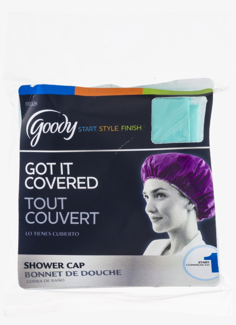 Goody - Got It Covered Shower Cap Large - 1 Shower, transparent png #5975789