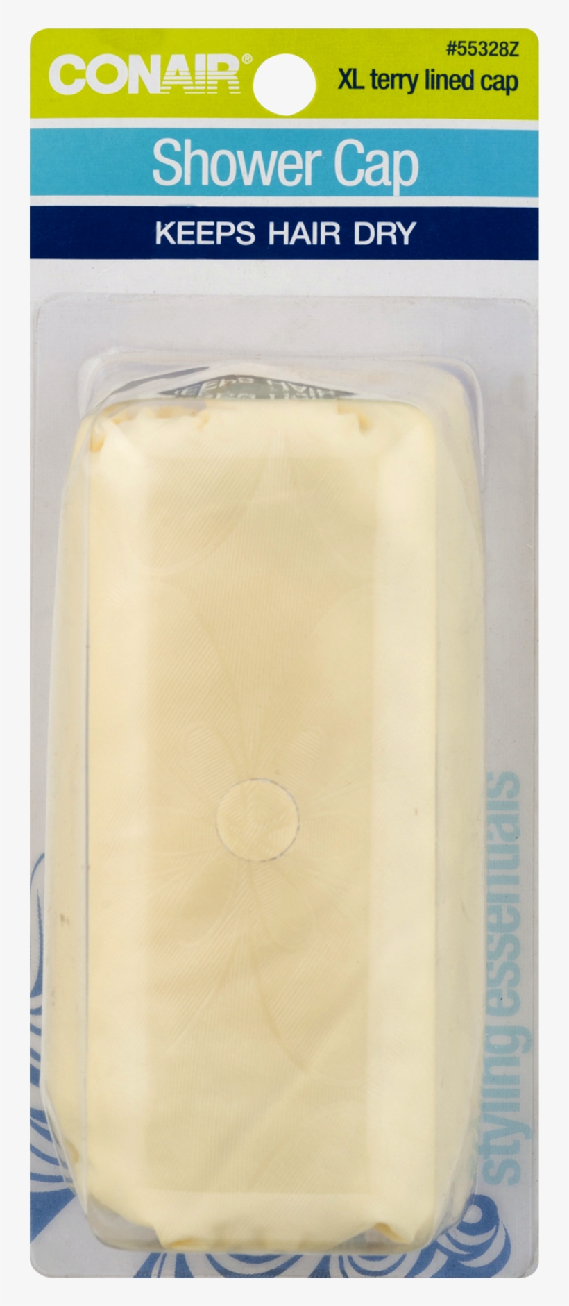Conair Styling Essentials Shower Cap Xl Terry Lined Conair Extra Large Printed Shower Cap