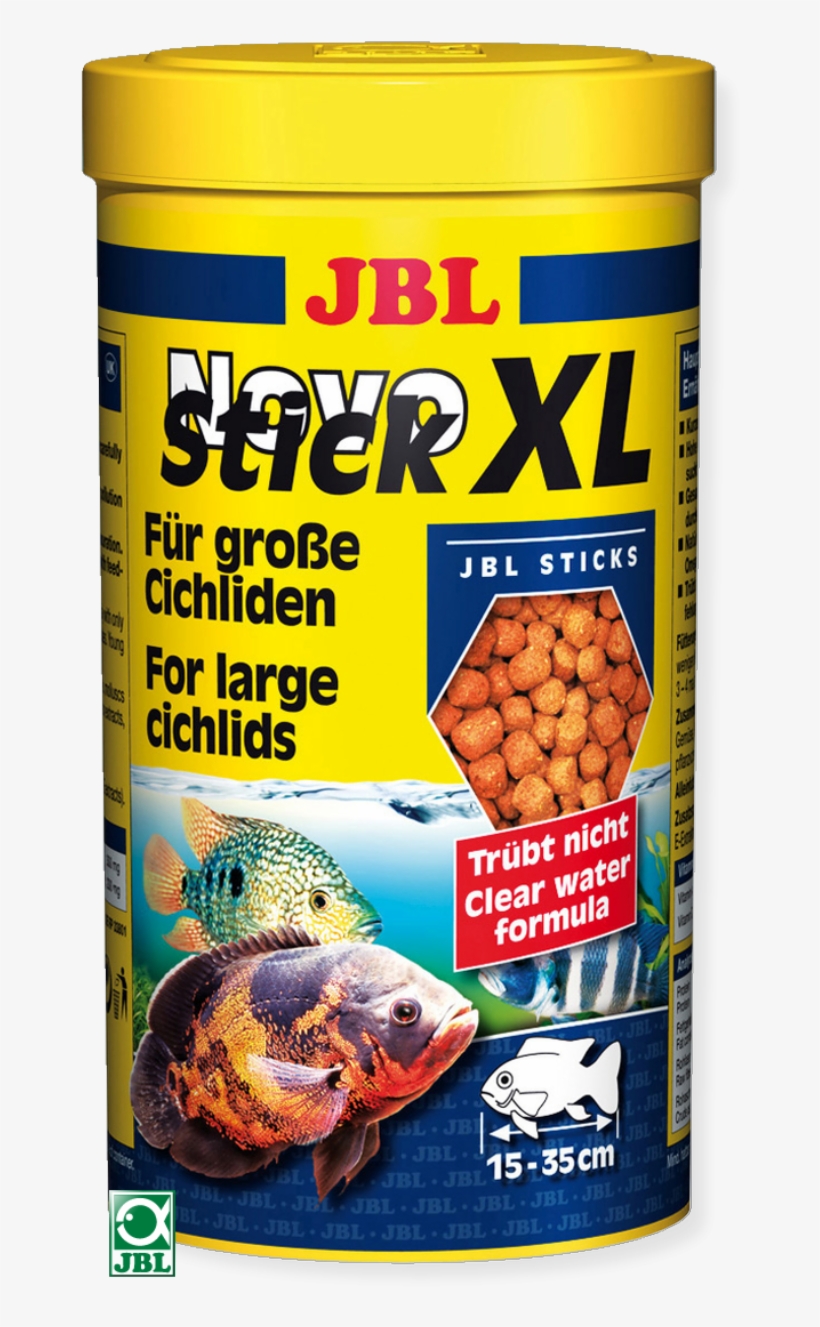Jbl Novostick Xl Fish Food Pellets 400g, transparent png #5976576