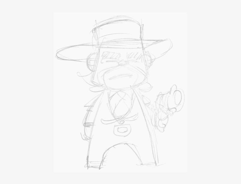 Kawaii - Sketch, transparent png #5976578