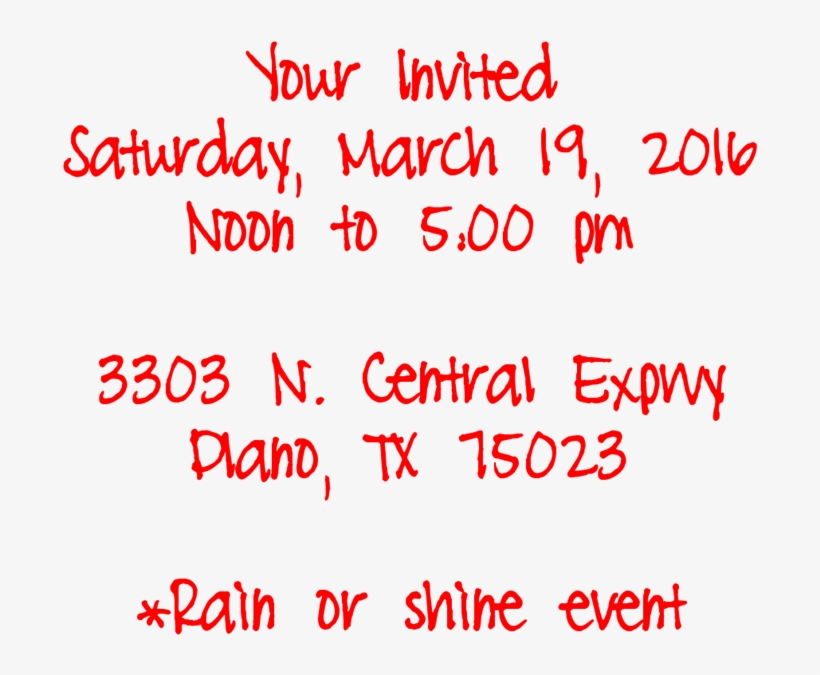 Cowboys Fanfest 2016 Your Invited - Orange, transparent png #5976842