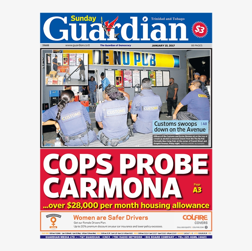 Trinidad And Tobago Guardian, transparent png #5977731