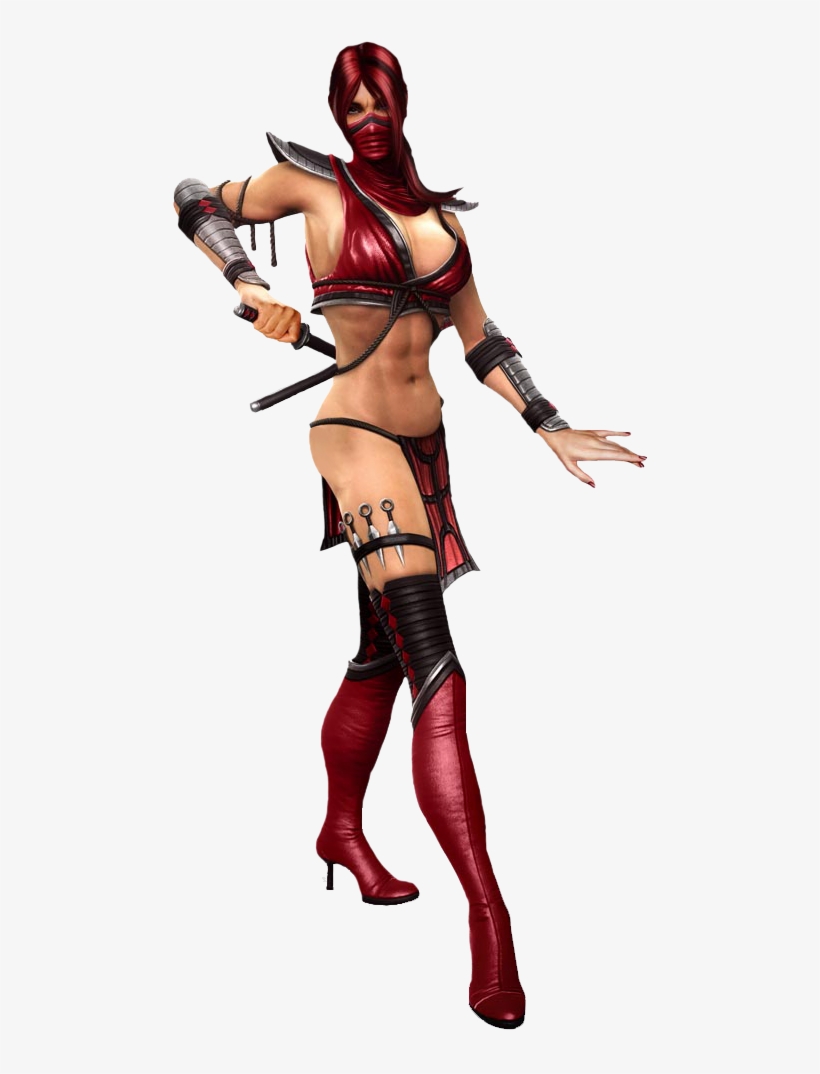 Распространившегося Среди Фэнов Mk, Skarlet Стала Каноническим - Mortal Kombat Skarlet, transparent png #5977904
