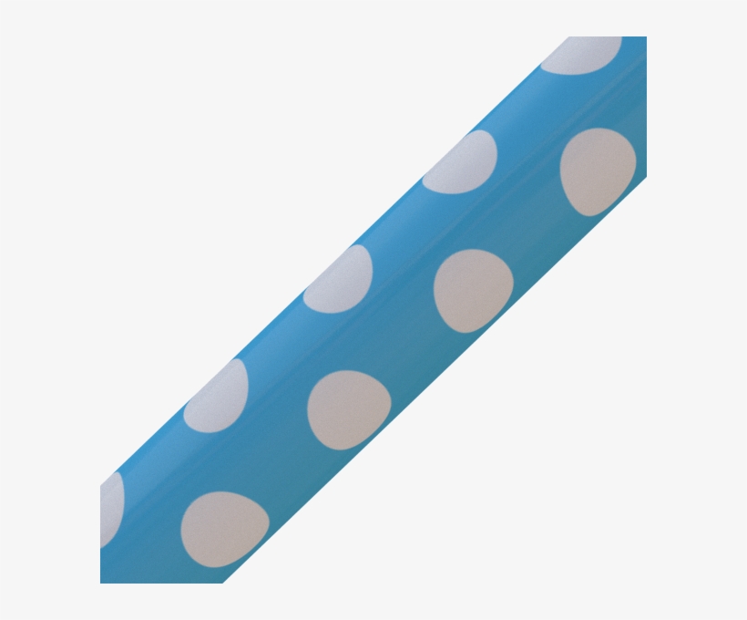 Turquoise & White Spots Designer Crutches, transparent png #5978040