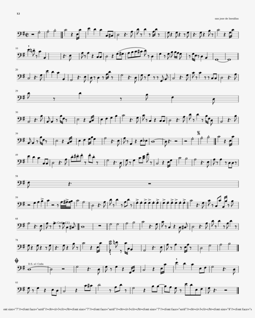 Banda Ms Tuba - Document, transparent png #5978346