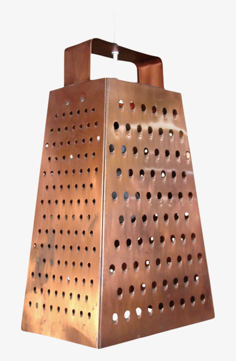 Curtis Jere Cheese Grater Hanging Chandelier - Chandelier, transparent png #5978390