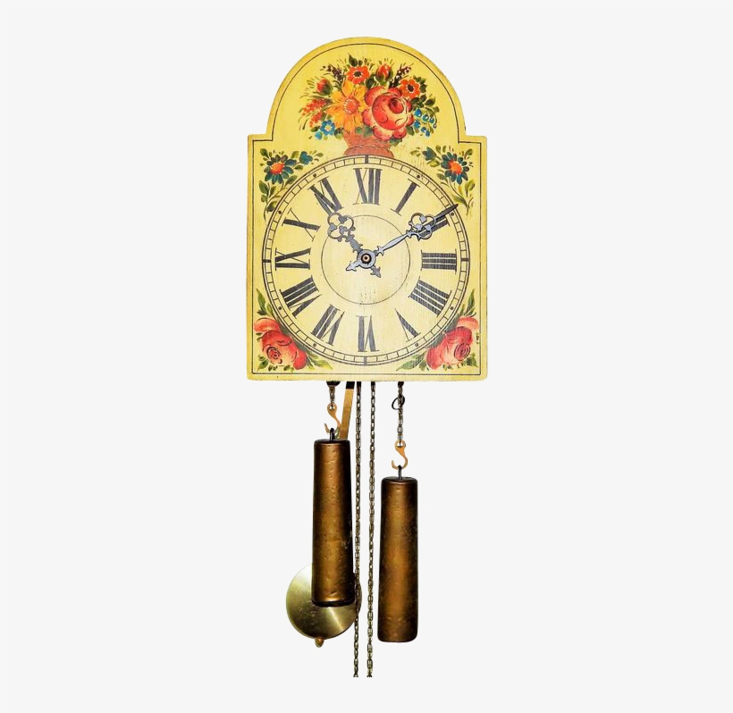 Gorgeous Antique German Made Regula Hanging 2 Weight, transparent png #5978900