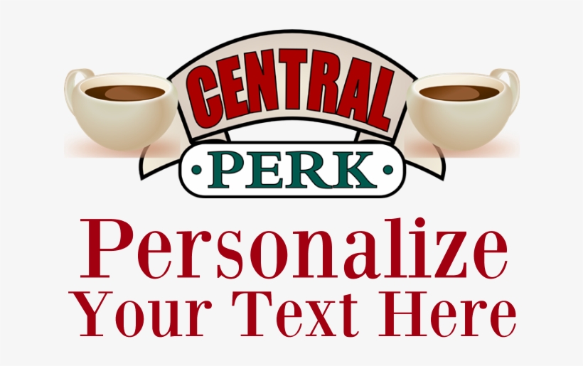Central Perk Png - Central Perk Apron Waist, transparent png #5979575