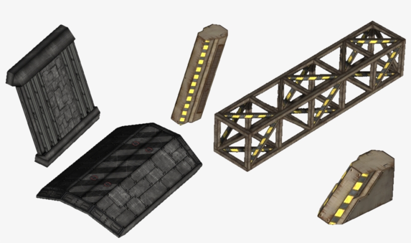 The Industrial Car 4 Reactor Is Getting A Larger, 3 - Truss Bridge, transparent png #5979577