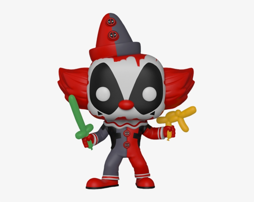 Clown Deadpool Pop Vinyl Figure, transparent png #5979878