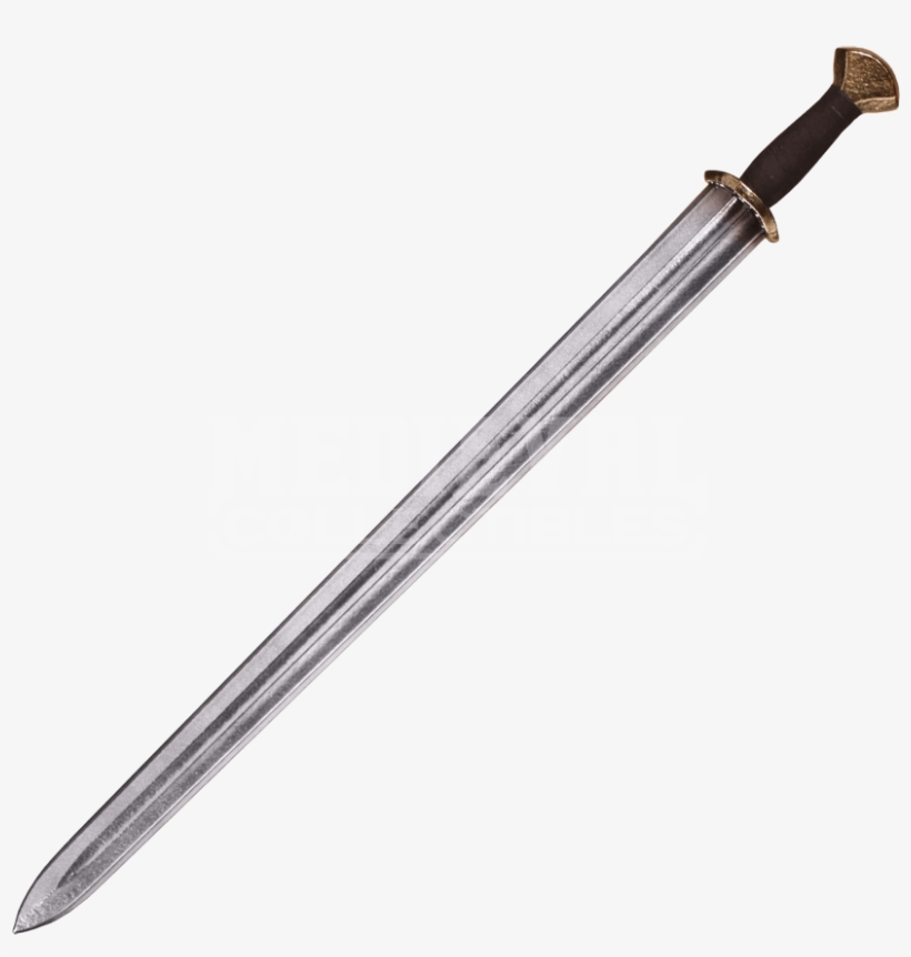 Celtic Larp Sword - Transparent Transparent Background Sword Png, transparent png #5980447