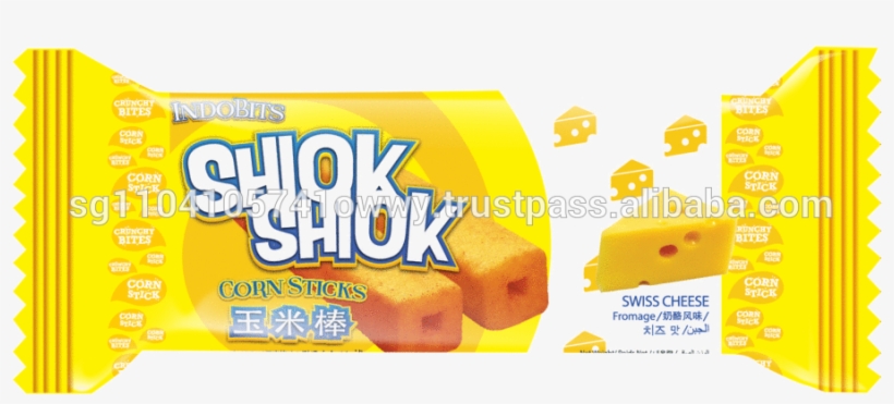 Shiok Shiok Cheese Corn Stick - Convenience Food, transparent png #5980994
