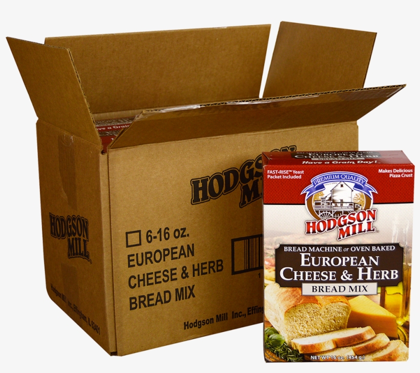 Hodgson Mill Bread Mix, European Cheese And Herb -, transparent png #5981230