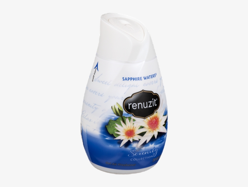 Renuzit Serenity Collection Gel Air Freshener Sapphire - Renuzit, transparent png #5981747