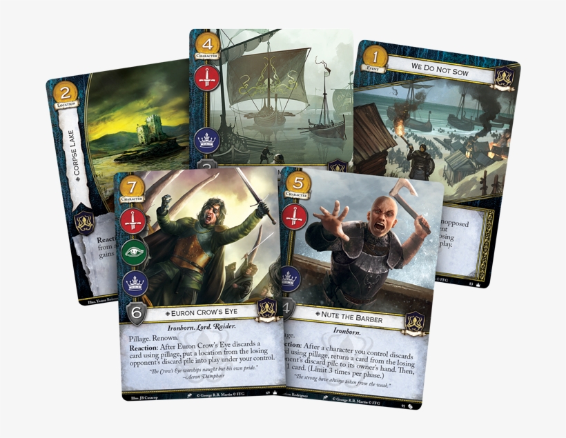 The Stags Of Storm's End - Game Of Thrones Lcg: Ghosts Of Harrenhal Chapter Pack, transparent png #5982043