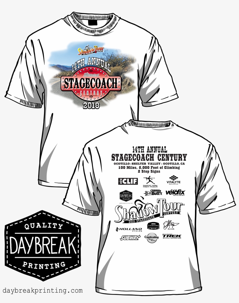 2018 Sc T-shirt Full Sized - Clif Bar, transparent png #5982725