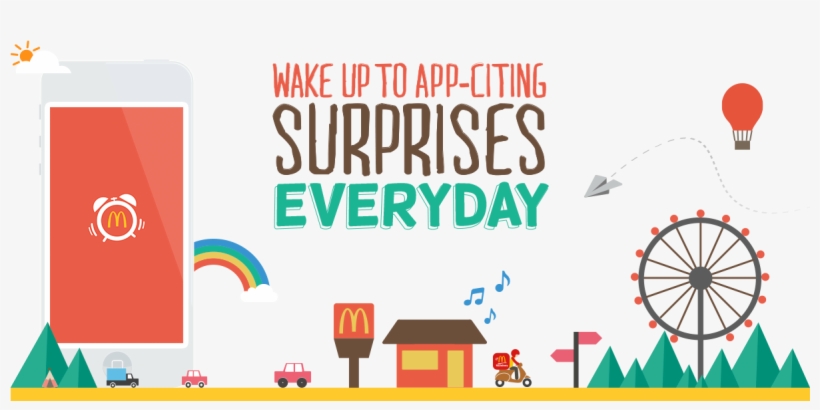 Surprise Alarm - Mcdonald's®, transparent png #5982824
