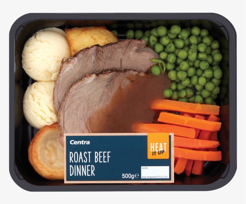 Centra Heat It Up Roast Beef Dinner 500g, transparent png #5982825