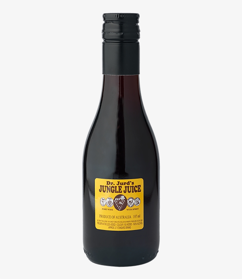 Dr Jurd's Jungle Juice 187ml Sampler Bottle - Glass Bottle, transparent png #5982883